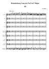 Brandenburg Concerto No.2 in F Major, Movement III