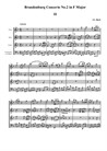 Brandenburgisches Konzert Nr.2 in F-Dur, Teil II